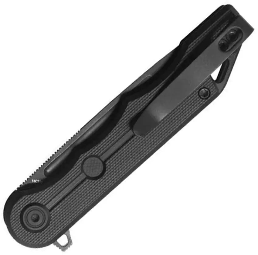 Kubey Mizo Linerlock Black G10 Folding Knife