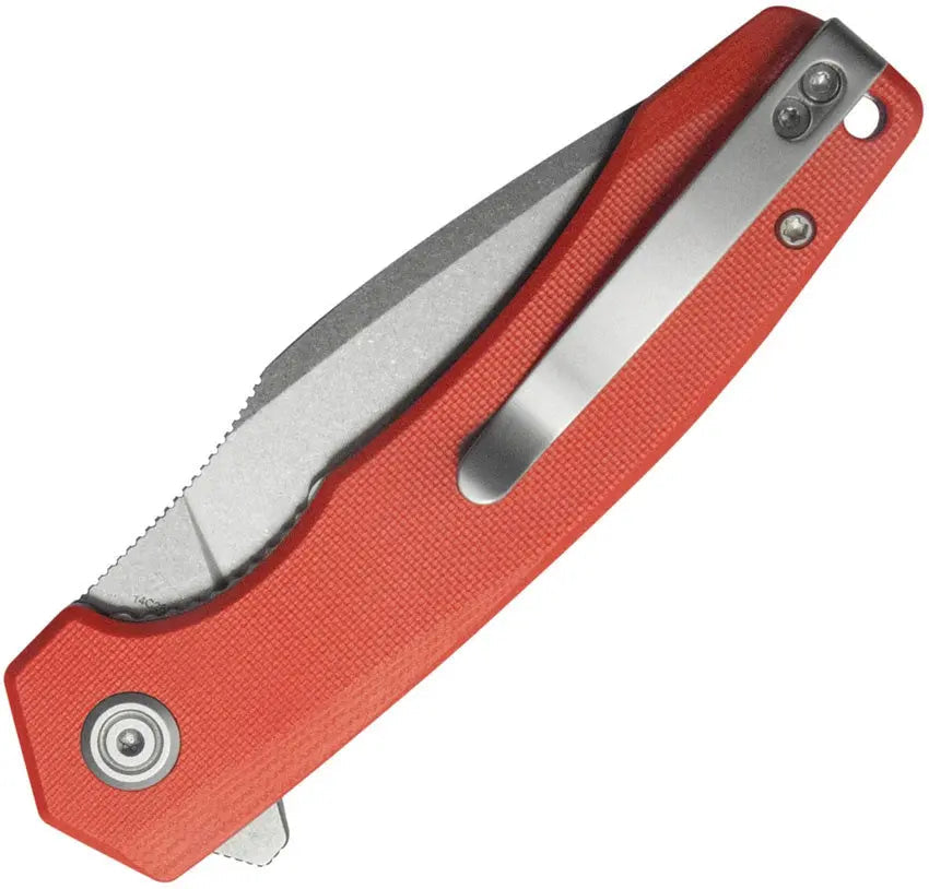 Kubey Calyce Linerlock Red G10 Folding Knife
