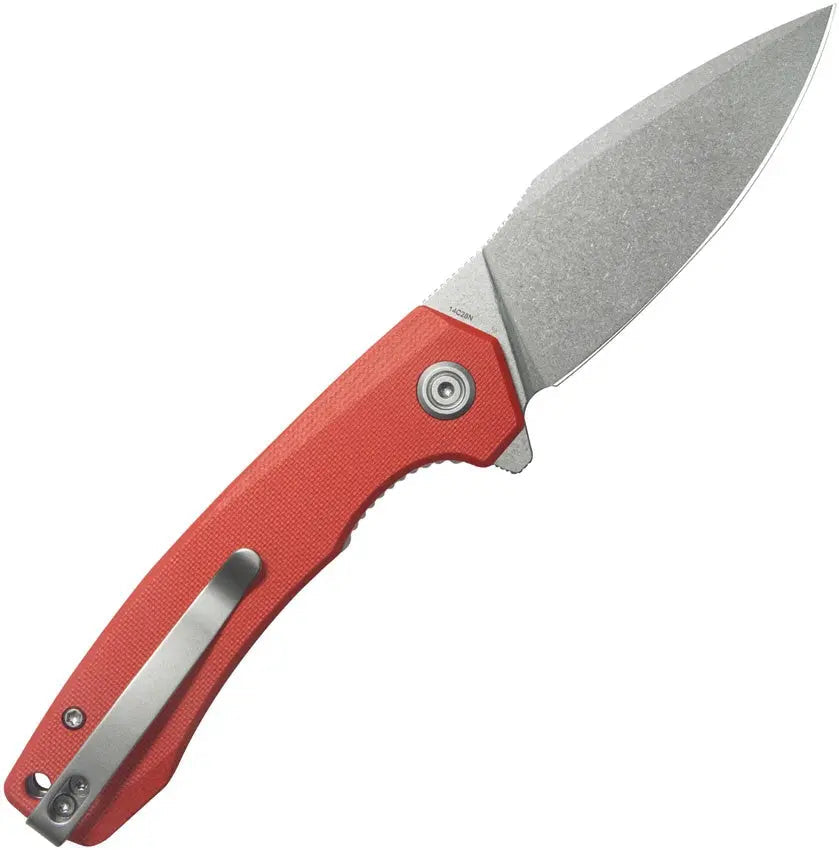 Kubey Calyce Linerlock Red G10 Folding Knife