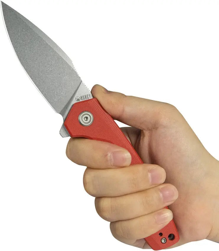 Kubey Calyce Linerlock Red G10 Folding Knife
