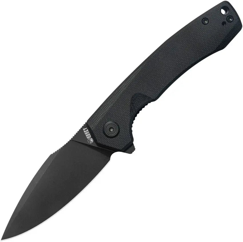 Kubey Calyce Linerlock Black G10 Folding Knife