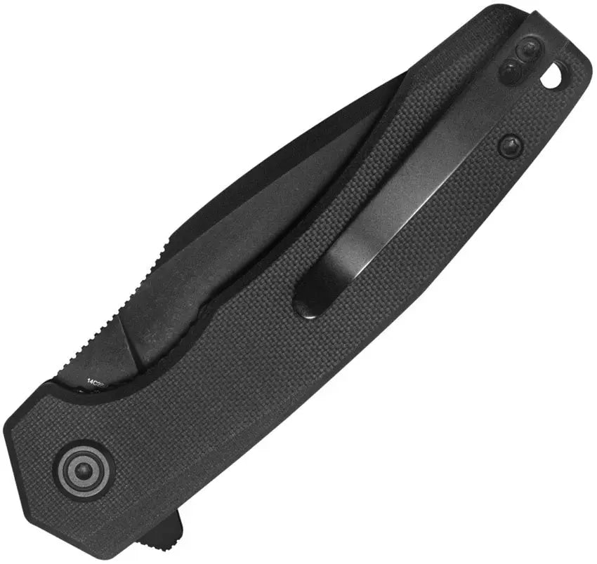 Kubey Calyce Linerlock Black G10 Folding Knife