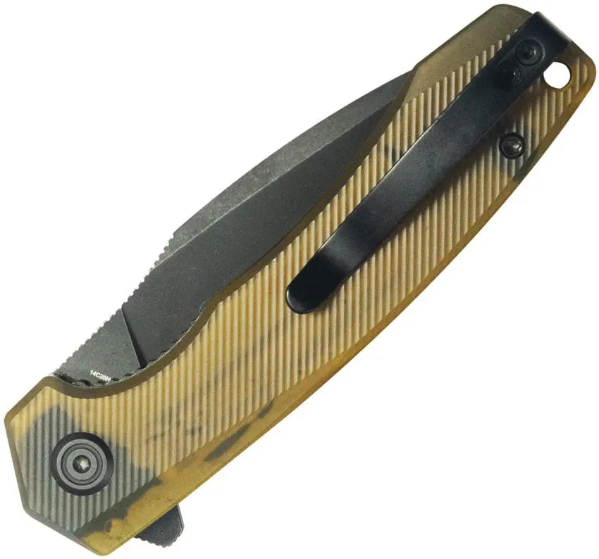 Kubey Calyce Linerlock Ultem Folding Knife