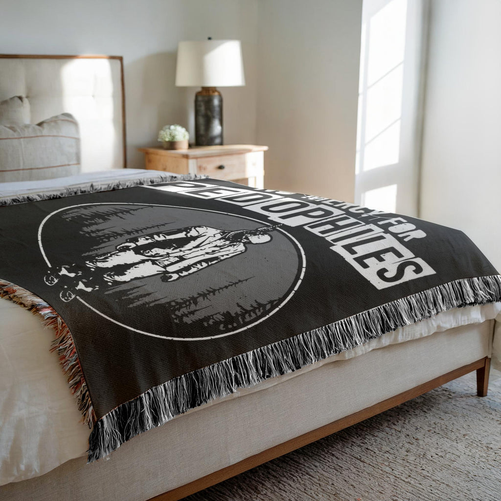 No Mercy Woven Blanket