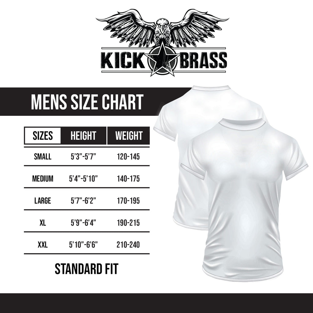 Kick Brass® – Liberty or Death Tee in Vintage Navy