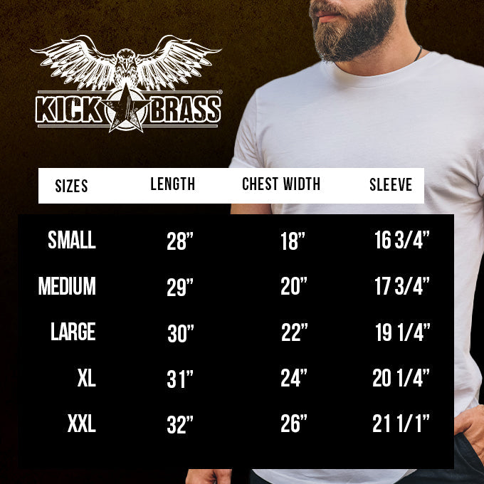 Kick Brass - We Are Not Descended From Fearful Men Premium Tee in Black