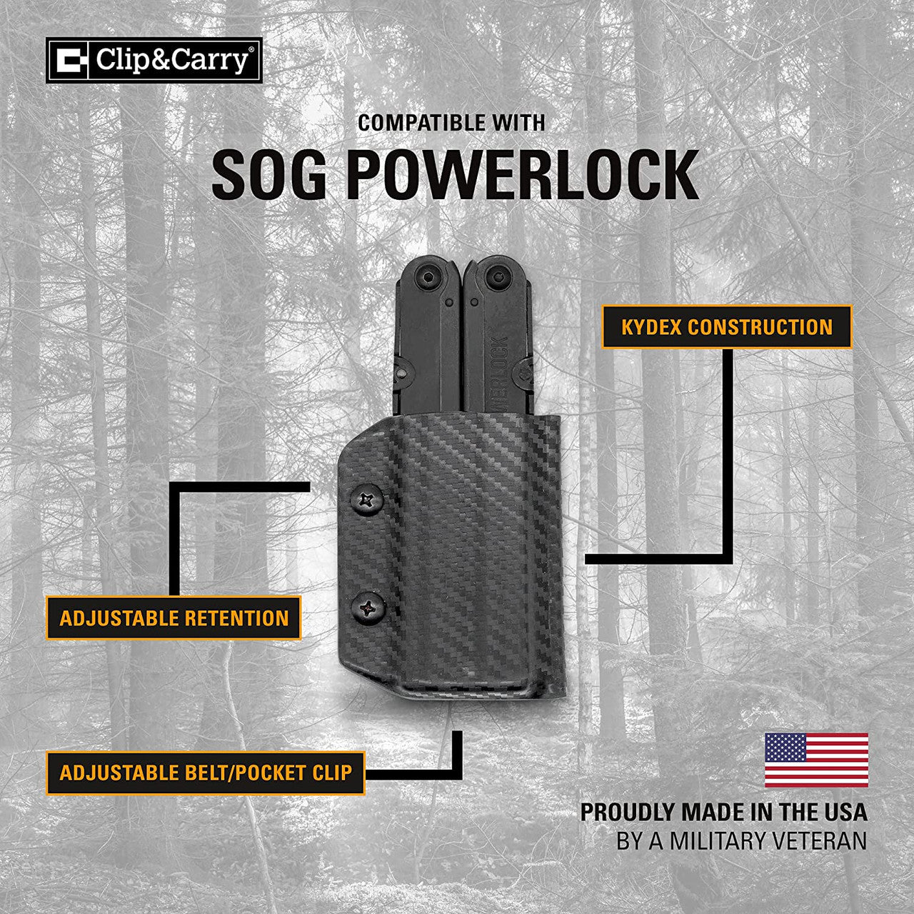 Kydex Sheath for the SOG Powerlock