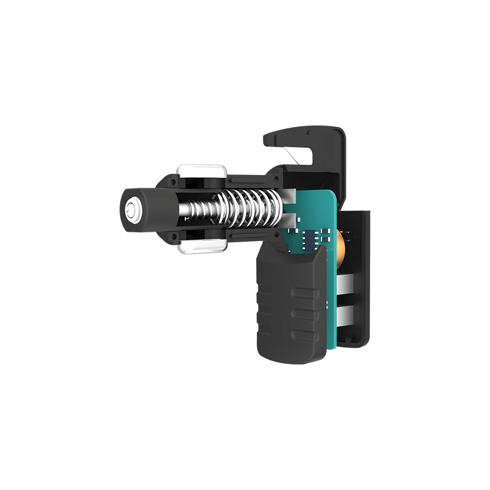 Stinger USB Car Charger Emergency Tool, Seatbelt Cutter, Spring-Loaded Car Window Breaker (Black)