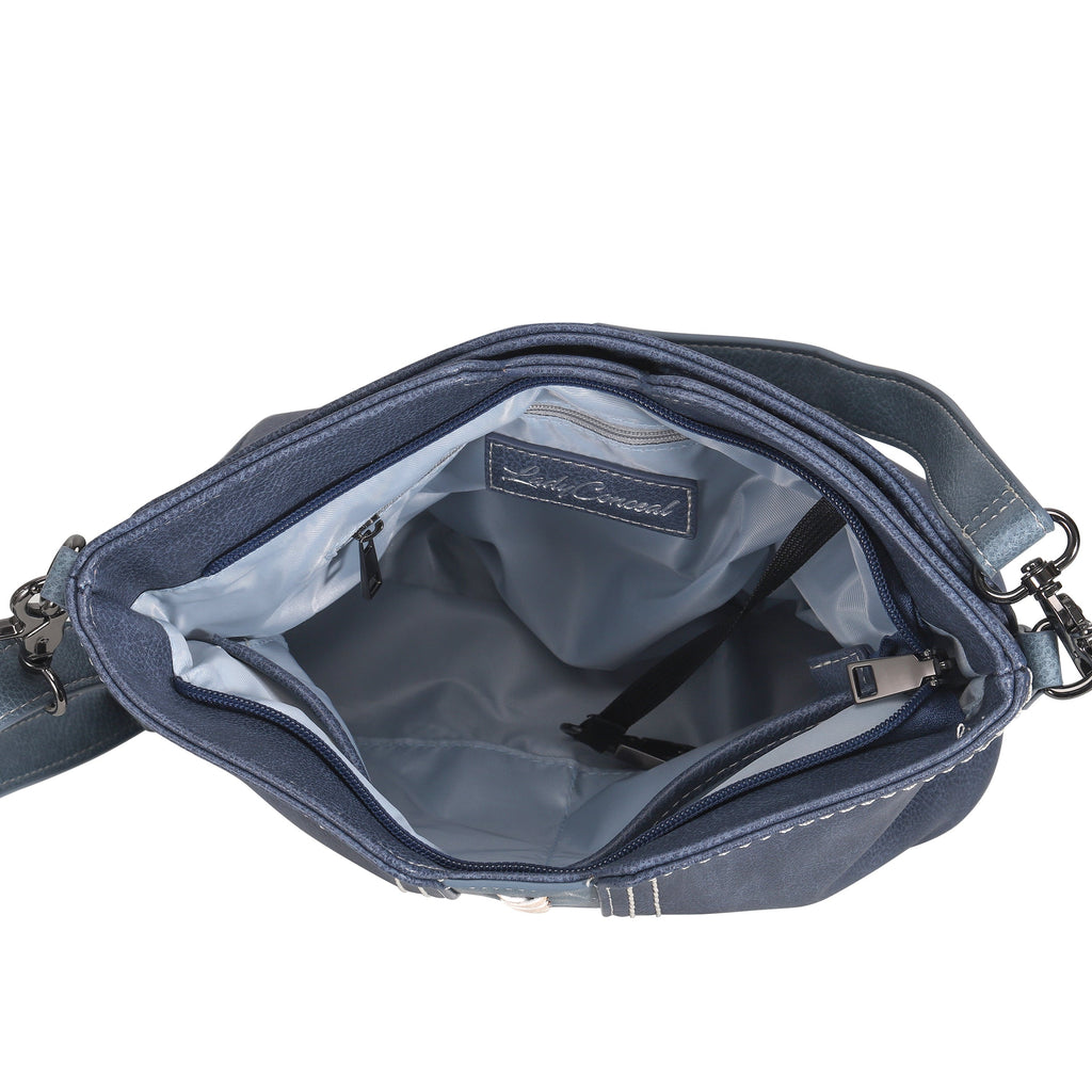 Concealed Carry Carolina Crossbody by Lady Conceal