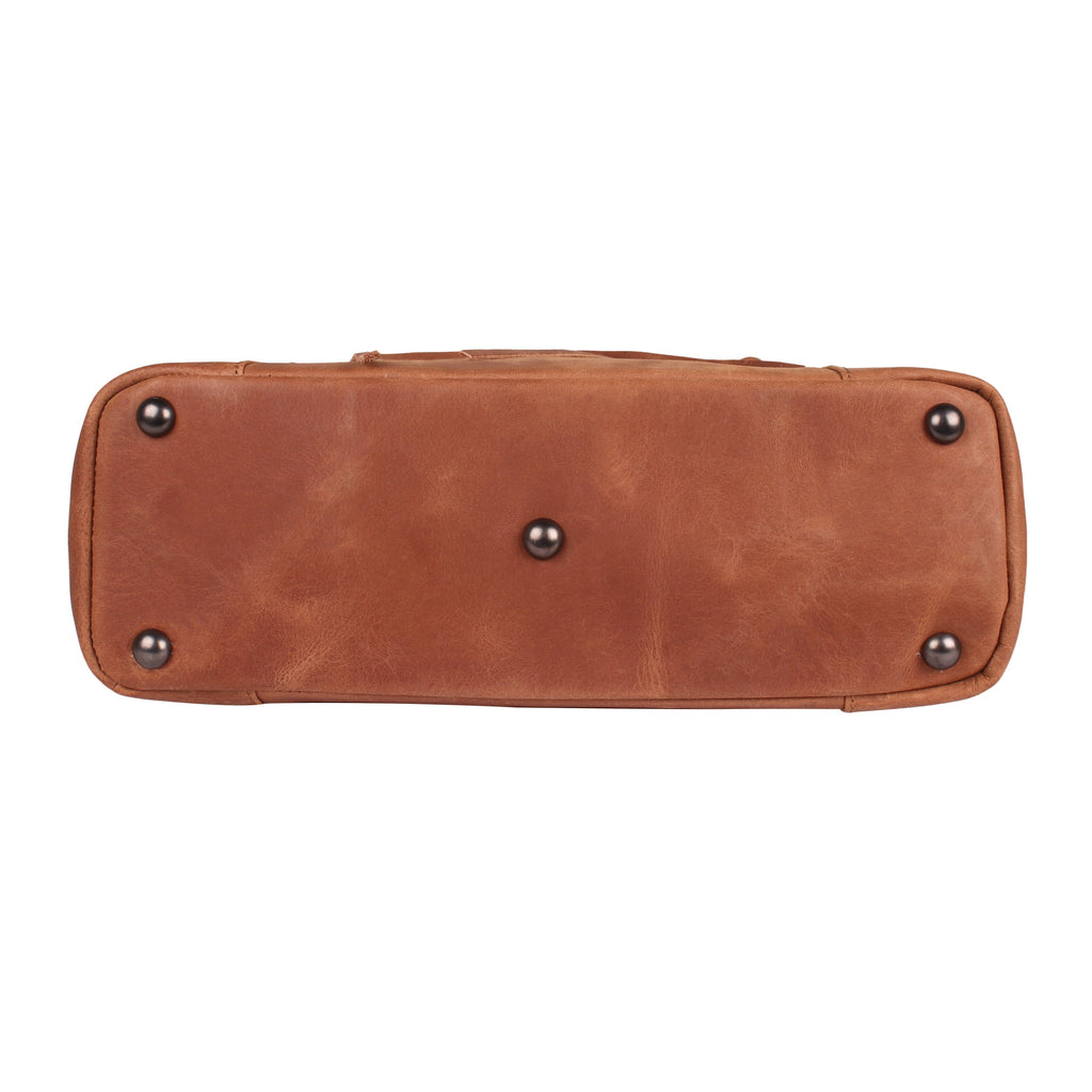 Concealed Carry Kendall Leather Tote by Lady Conceal