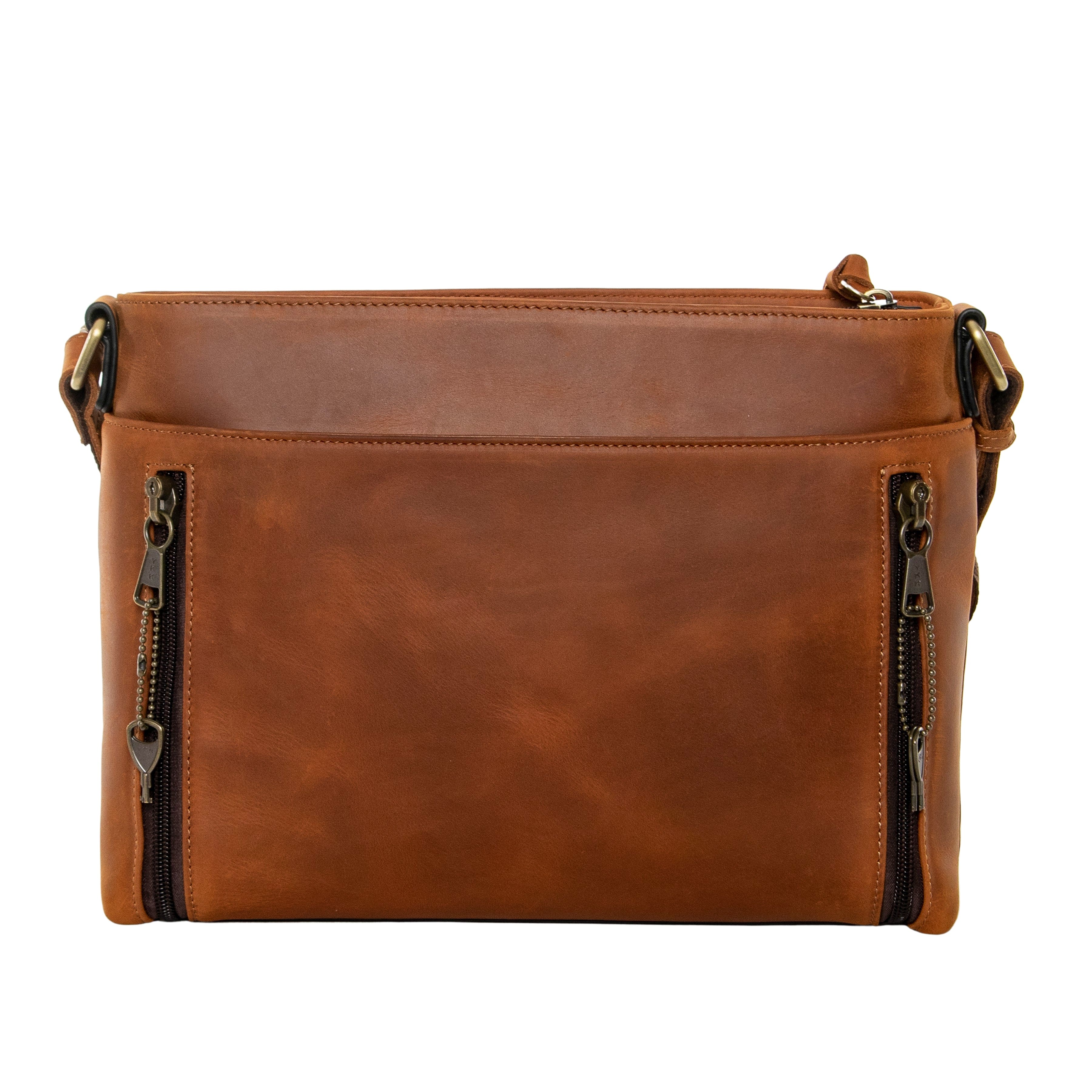 Concealed Carry Josie Leather Crossbody by Lady Conceal