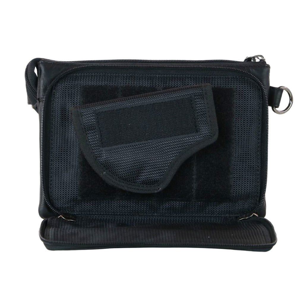 Concealed Carry Natasha Leather Crossbody by Lady Conceal