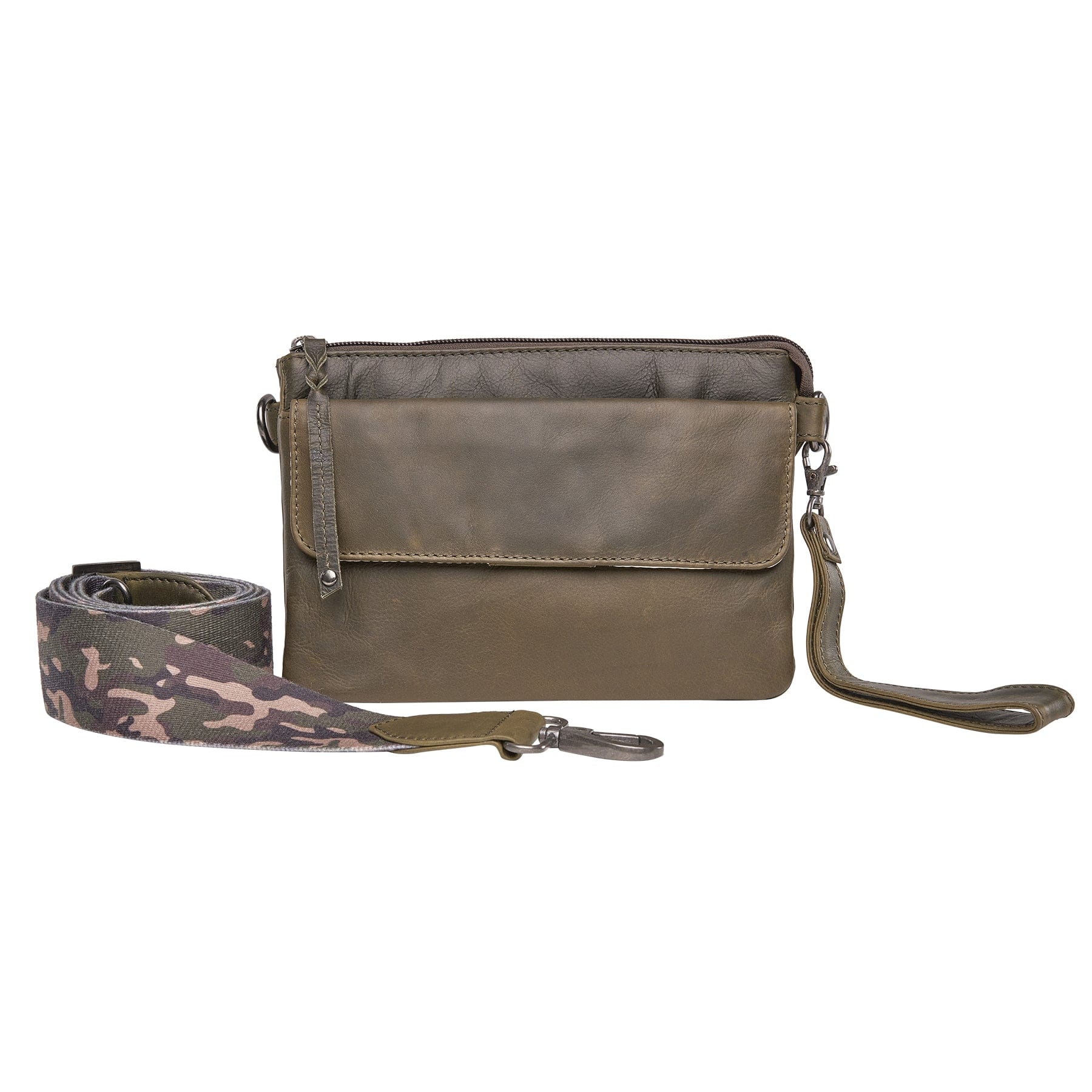 Concealed Carry Natasha Leather Crossbody by Lady Conceal