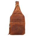 Concealed Carry Unisex Dakota Leather Sling by Lady Conceal