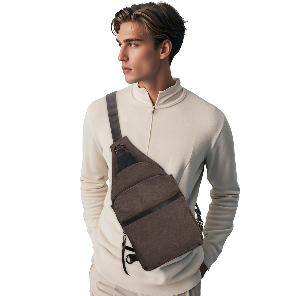 Concealed Carry Dakota Large Canvas Sling