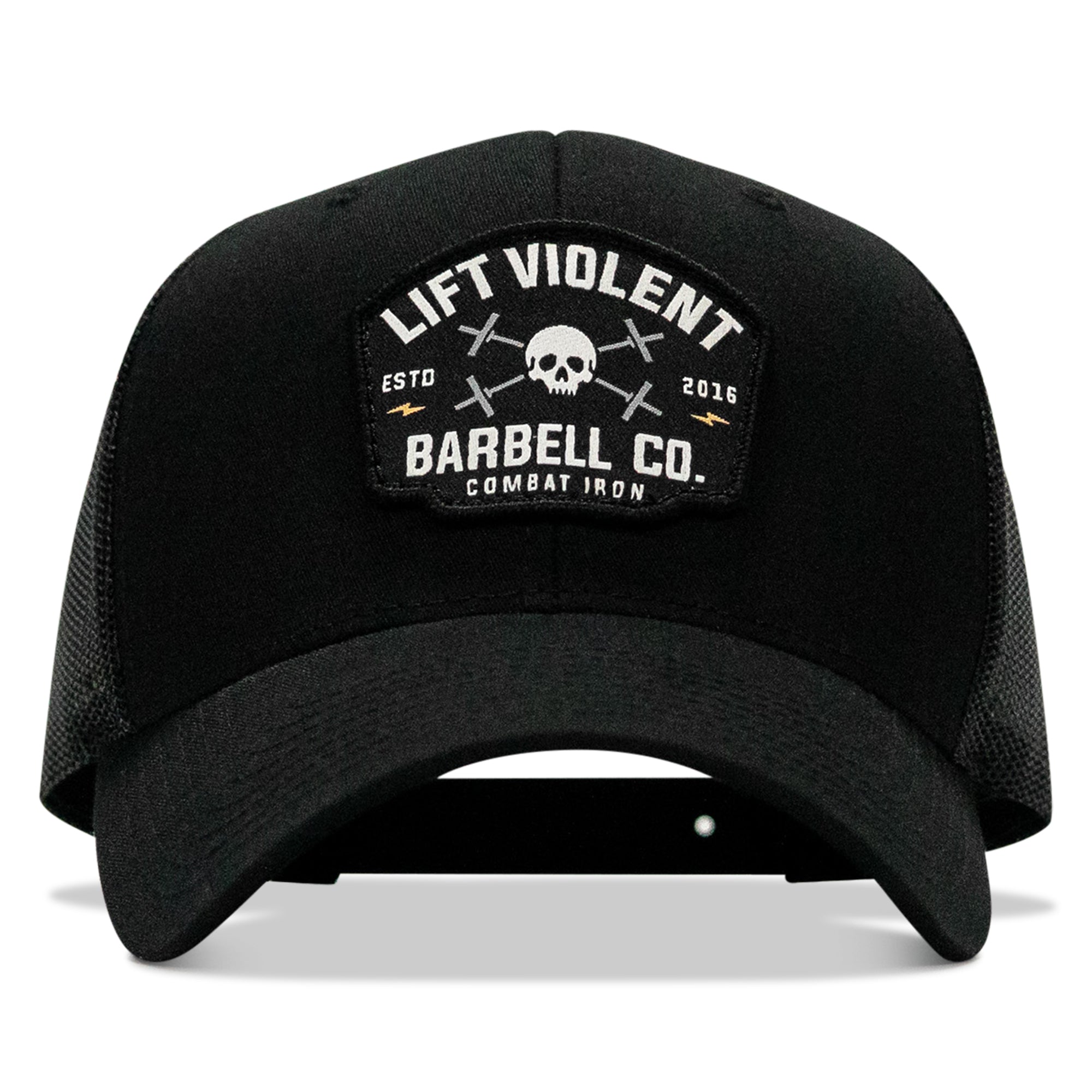 Lift Violent Barbell Co Patch Snapback Hat