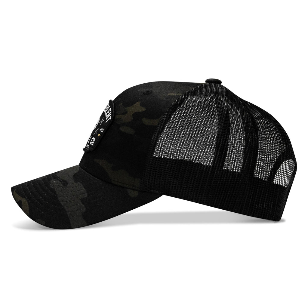Lift Violent Barbell Co Patch Snapback Hat