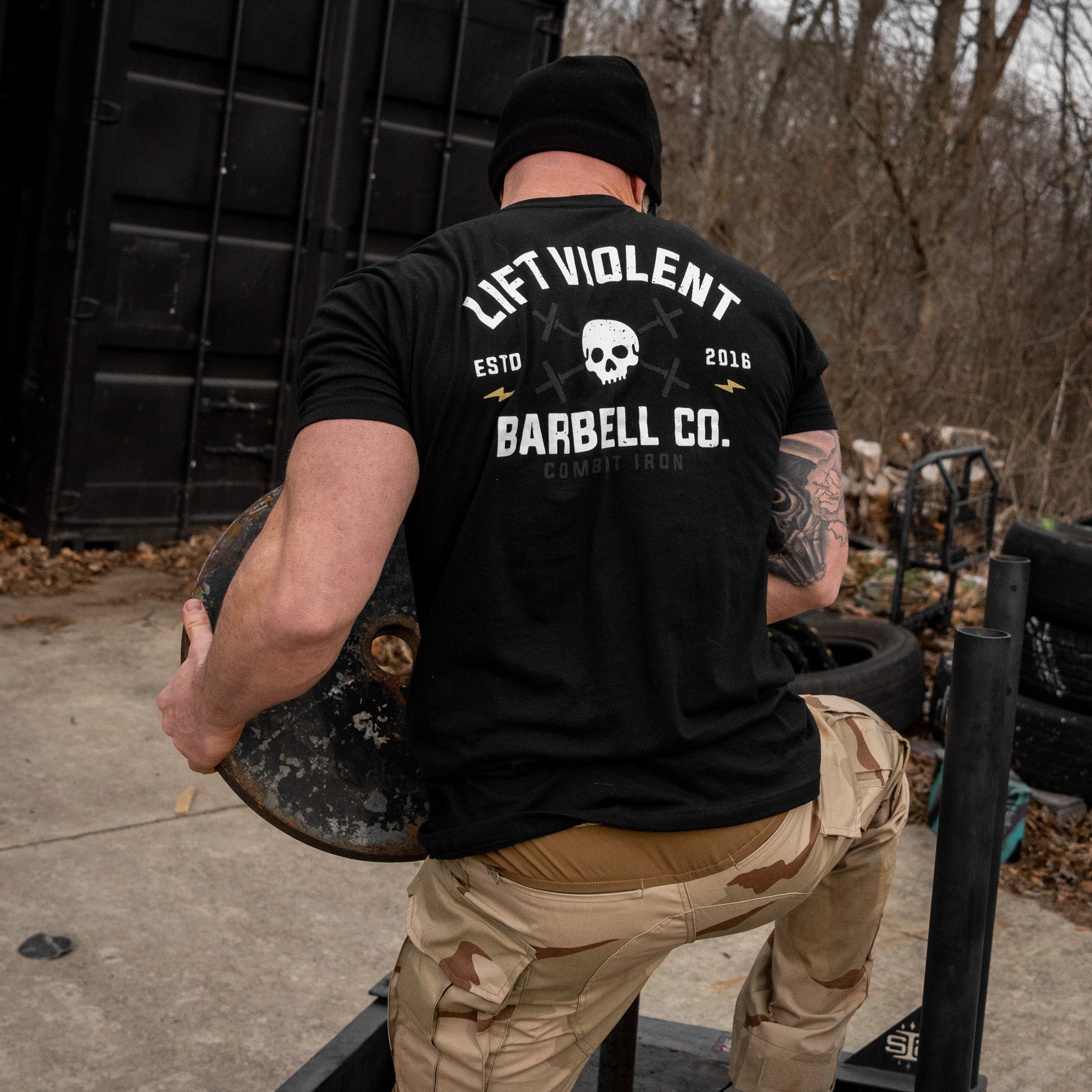 Lift Violent Barbell Co. Men's T-Shirt