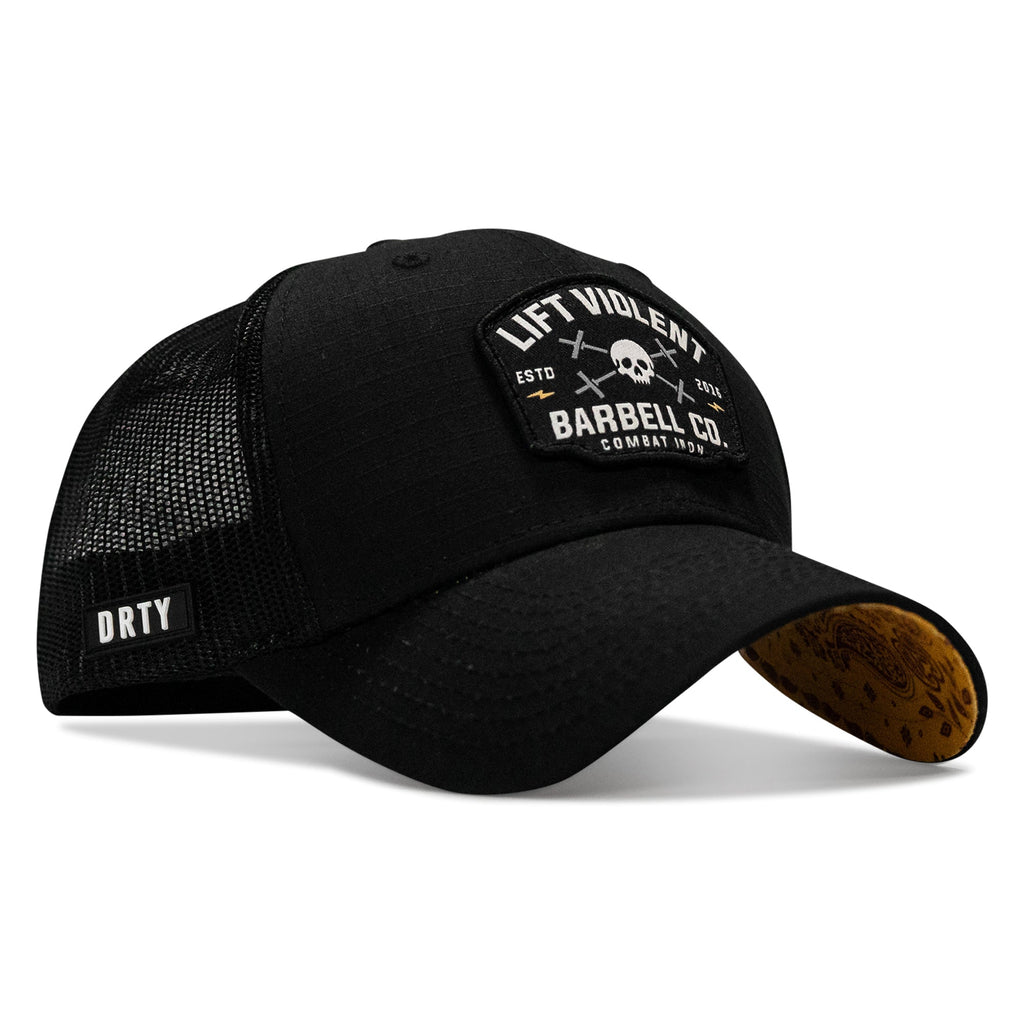 Lift Violent Barbell Co Patch Original Ripstop Snapback Hat