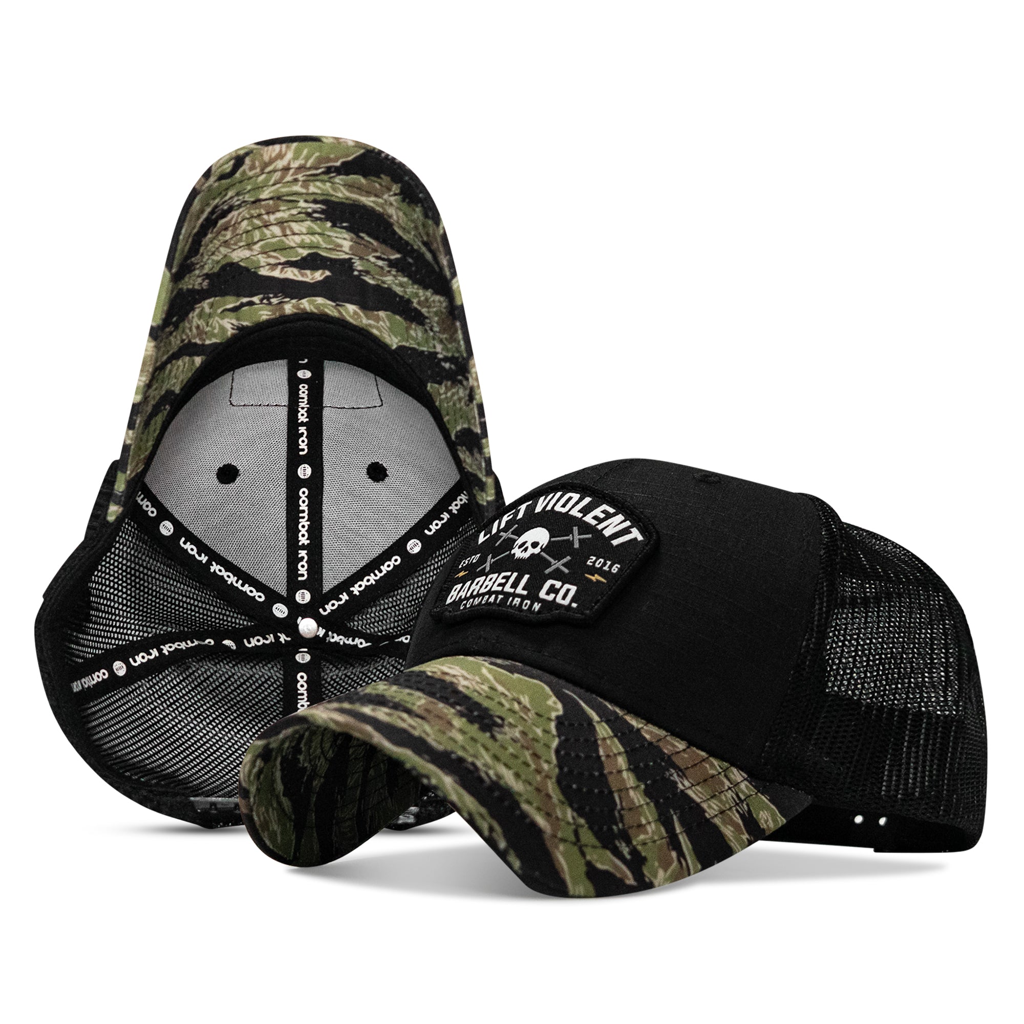 Lift Violent Barbell Co Patch Original Ripstop Snapback Hat