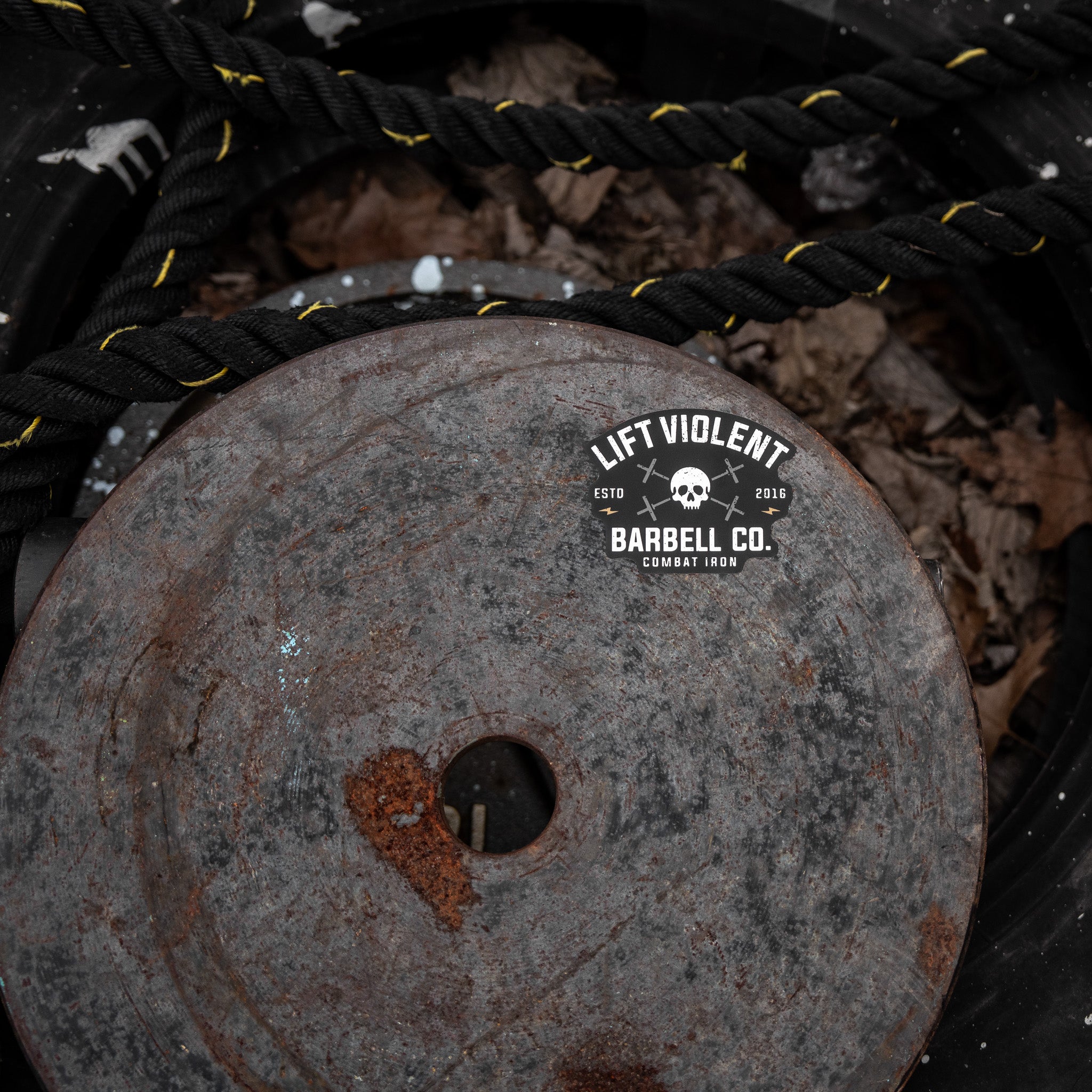 Lift Violent Barbell Co. Decal