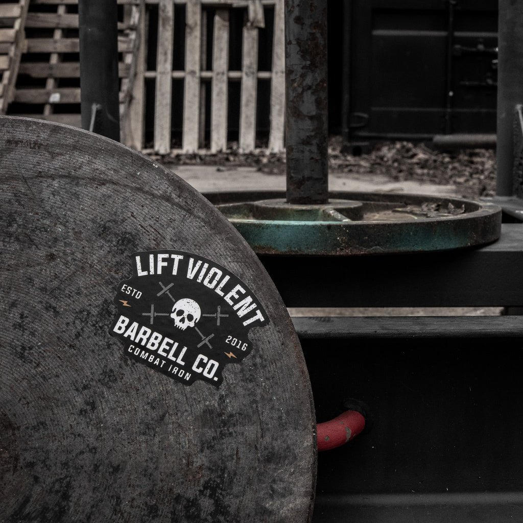 Lift Violent Barbell Co. Decal