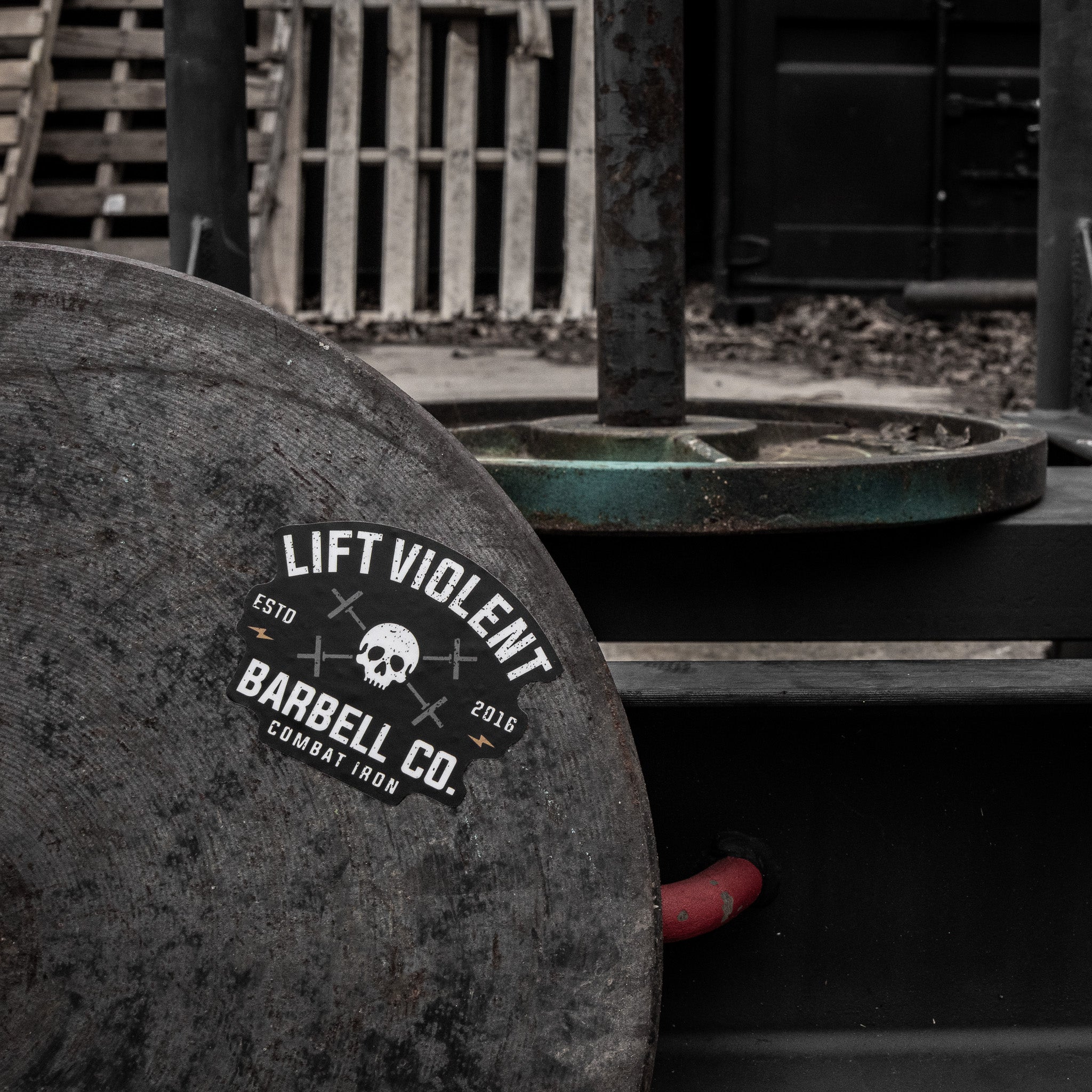 Lift Violent Barbell Co. Decal