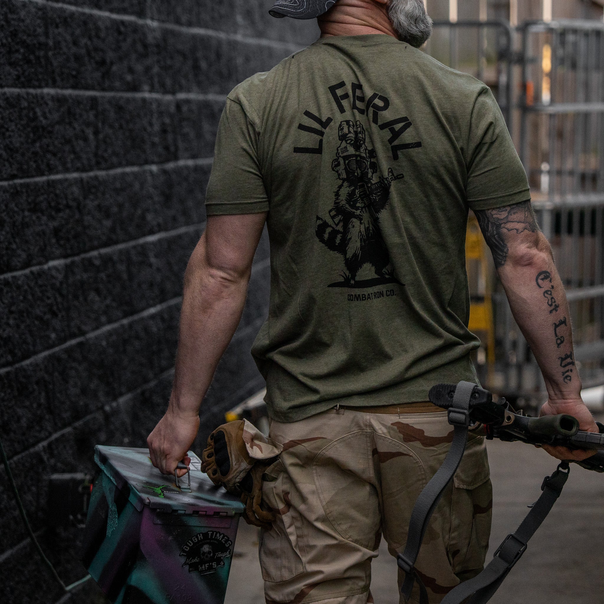 Lil Feral Raccoon Men's T-Shirt