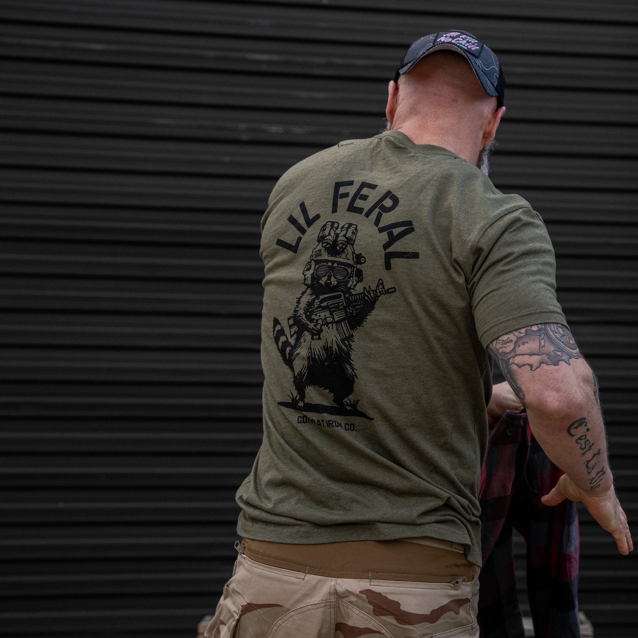 Lil Feral Raccoon Men's T-Shirt