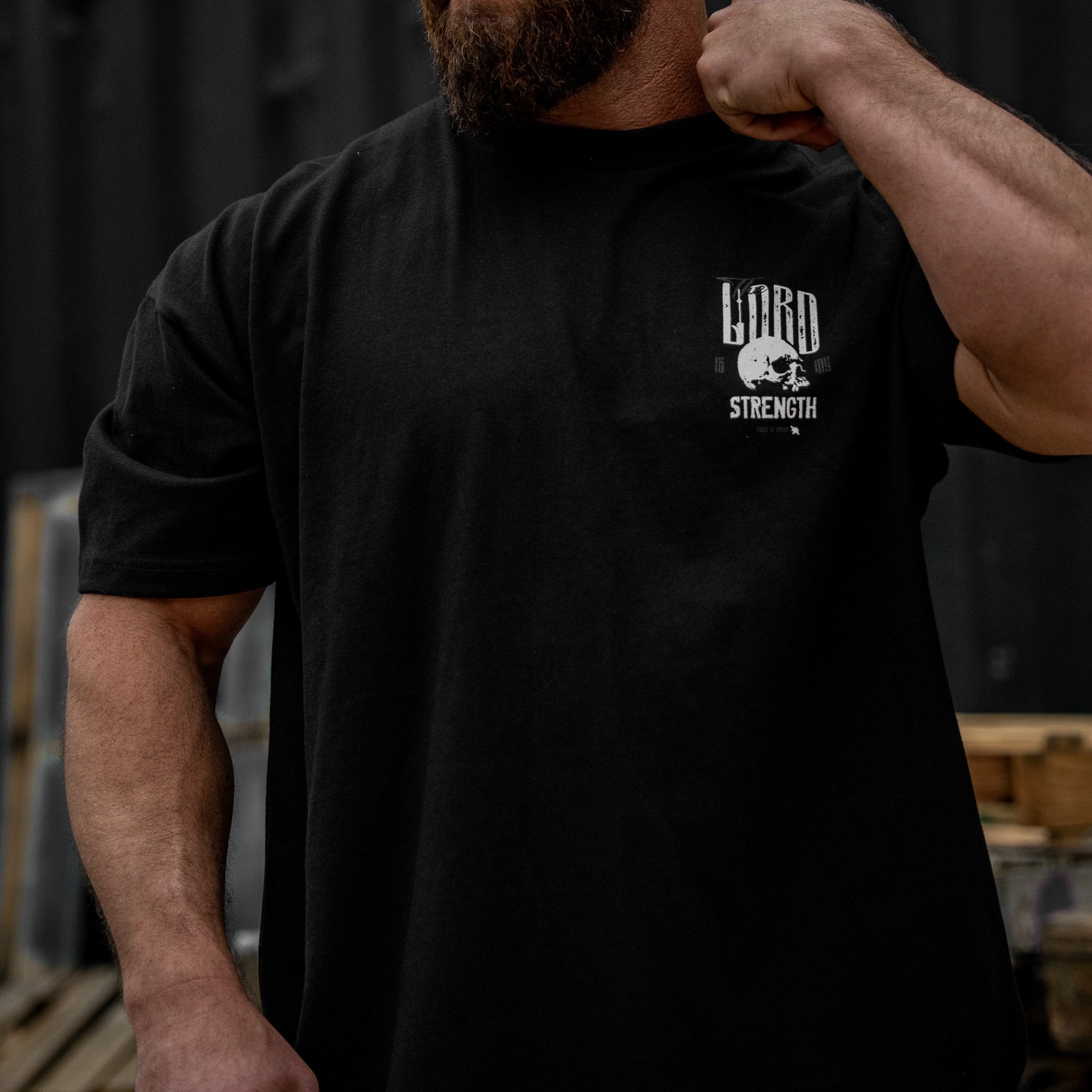 The Lord Is My Strength Heavyweight Men's T-Shirt