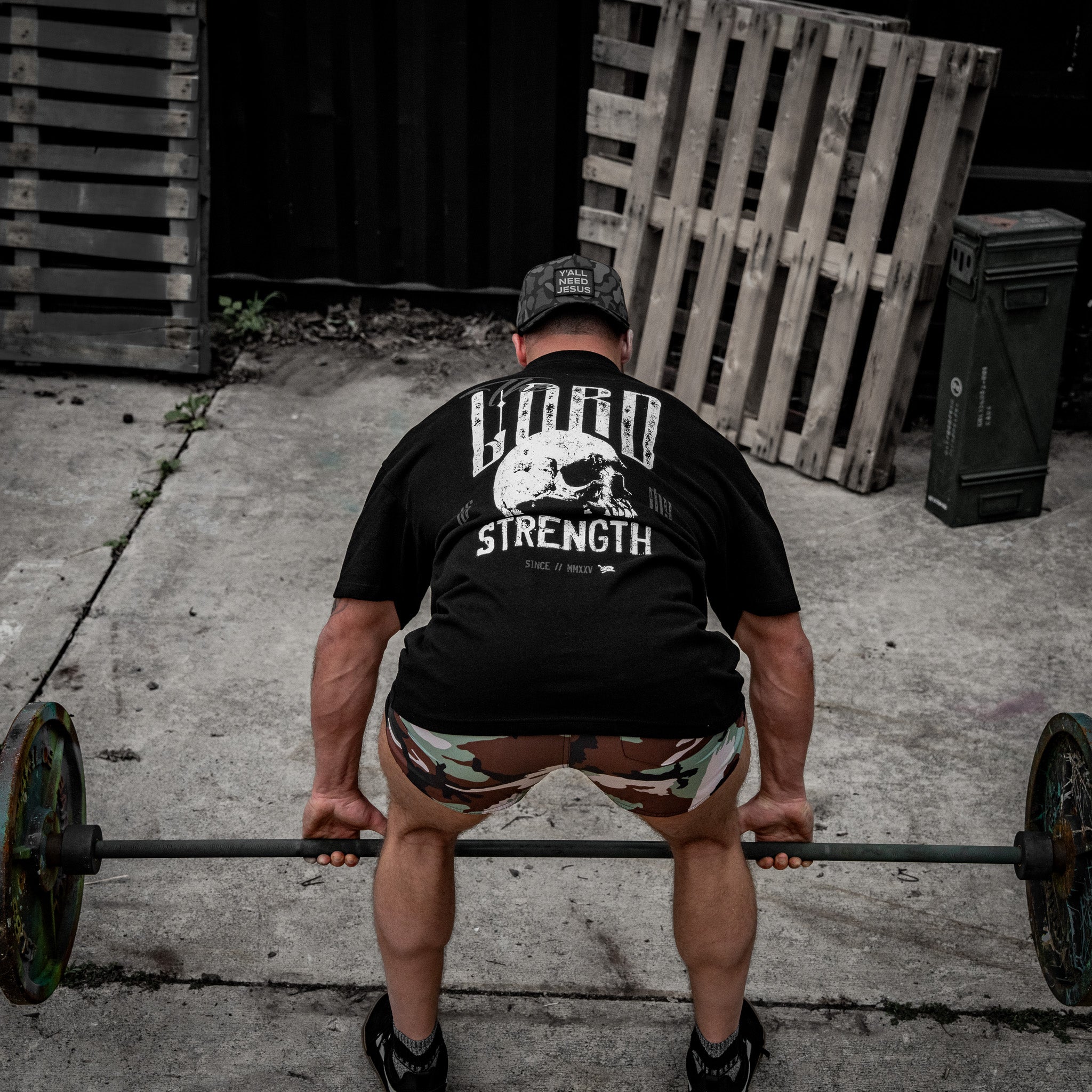 The Lord Is My Strength Heavyweight Men's T-Shirt