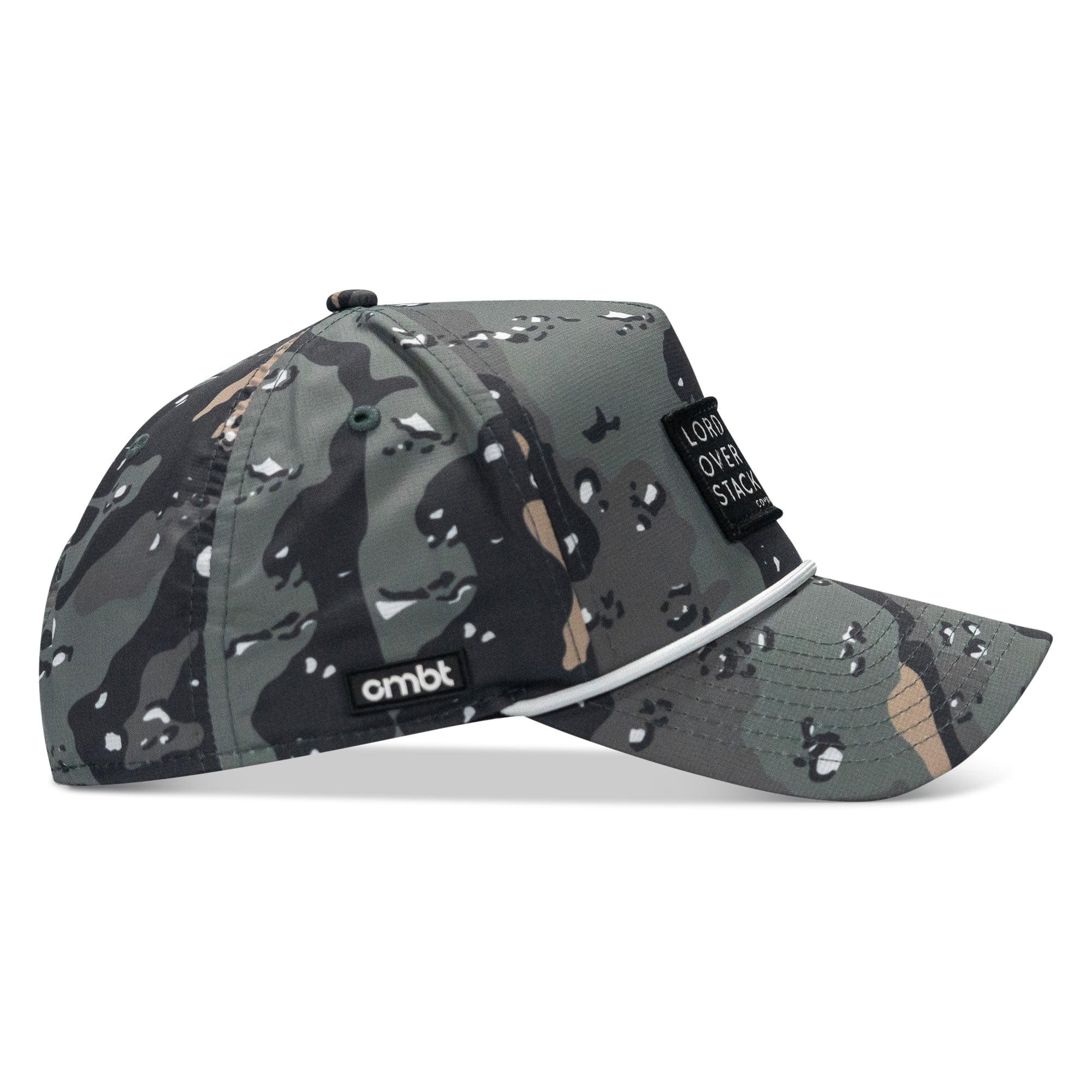 Lord Watch Over Me As I Stack Bodies Patch Waterproof Weekender Snapback