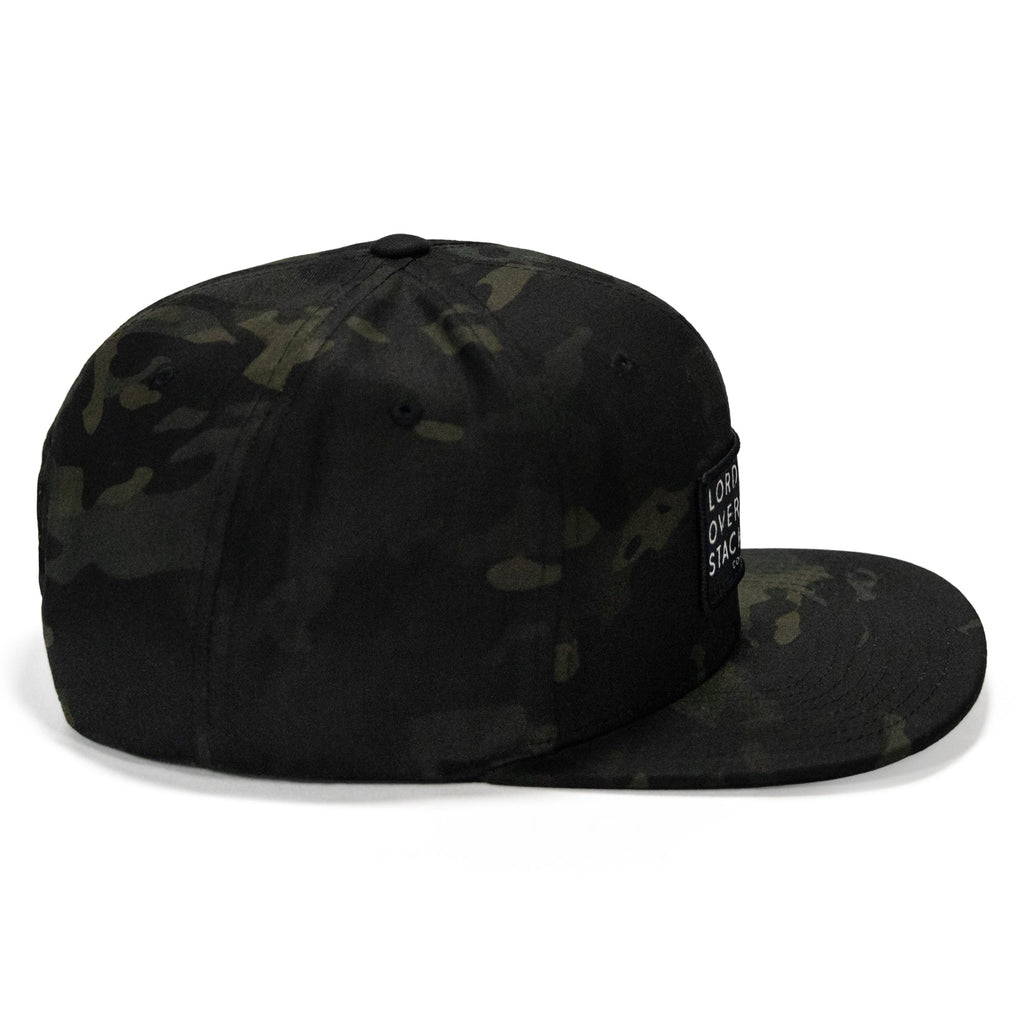 Lord Watch Over Me As I Stack Bodies Patch Flatbill Hat