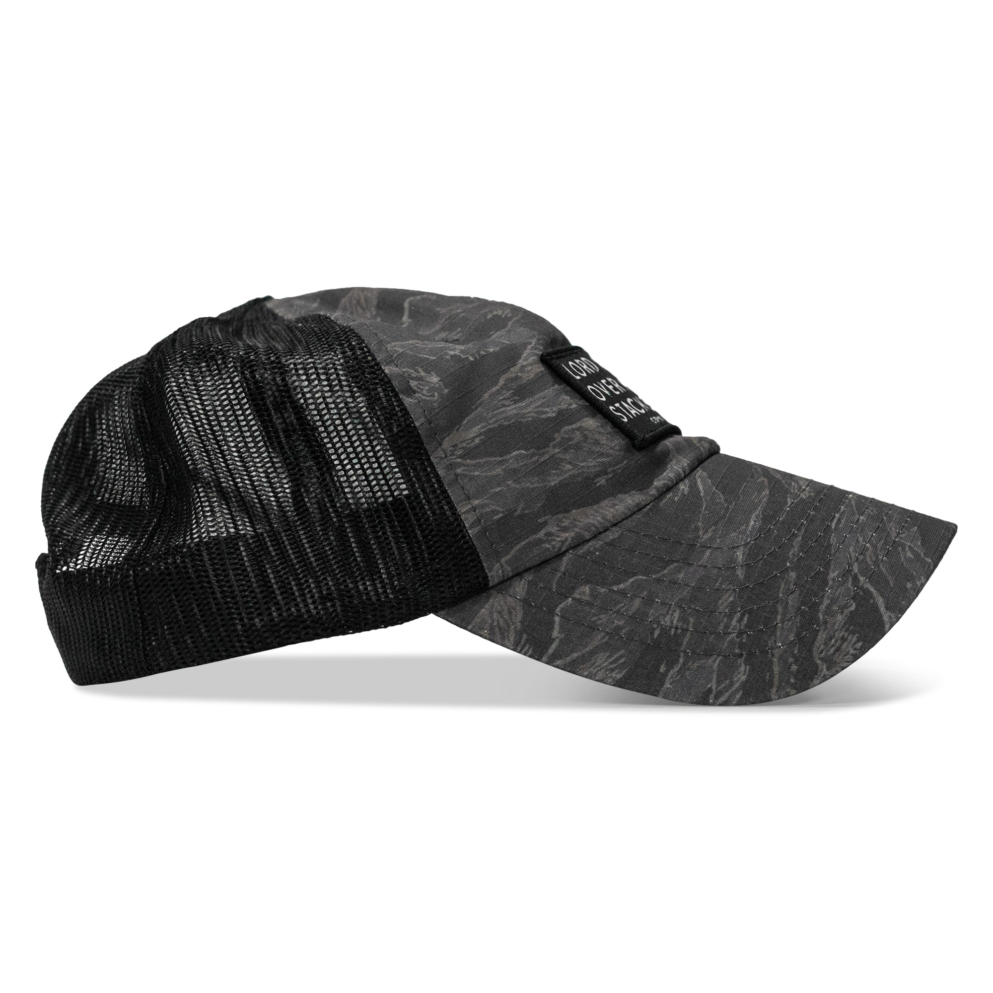 Lord Watch Over Me As I Stack Bodies Patch Tactical Ripstop Mesh Snapback Hat