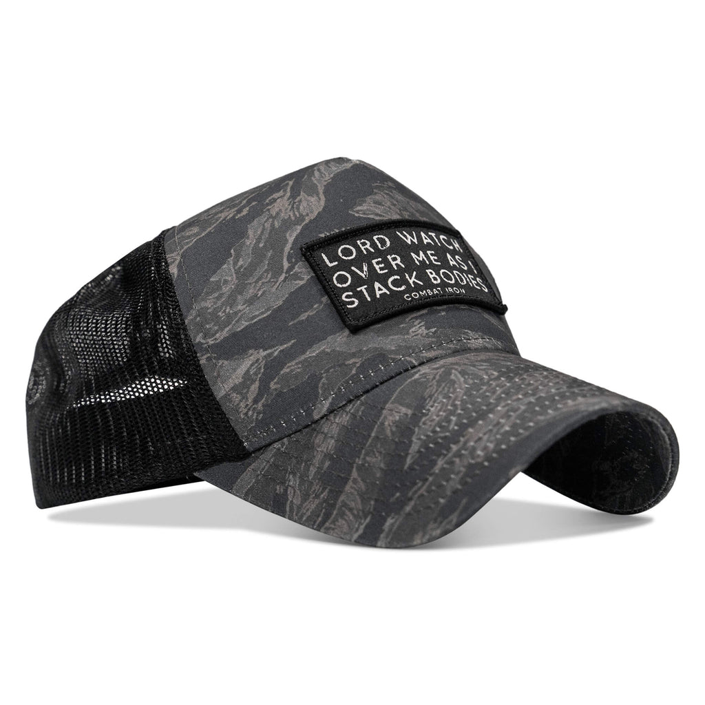 Lord Watch Over Me As I Stack Bodies Patch Five Panel Breacher Snapback Hat