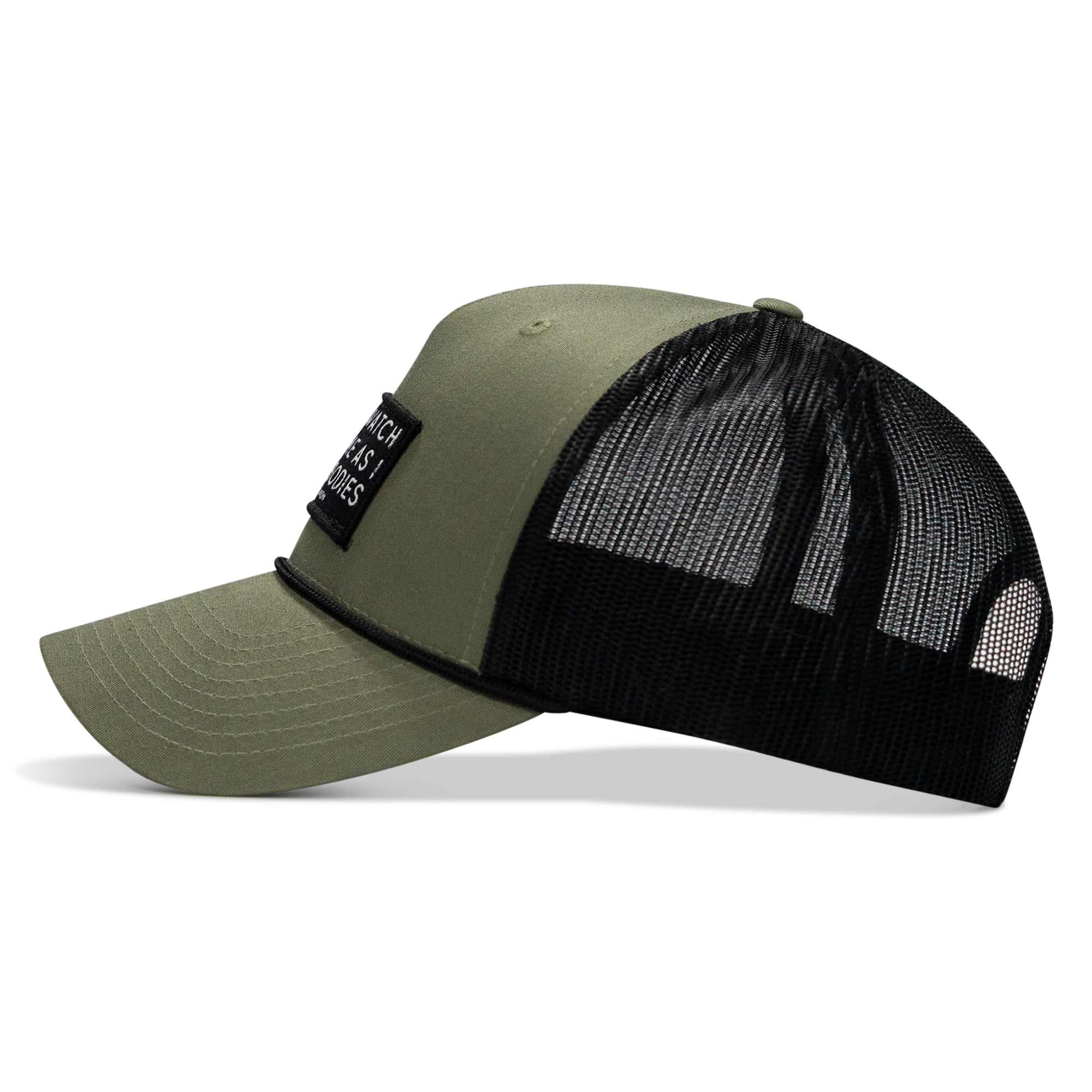 Lord Watch Over Me As I Stack Bodies Patch Rope Snapback
