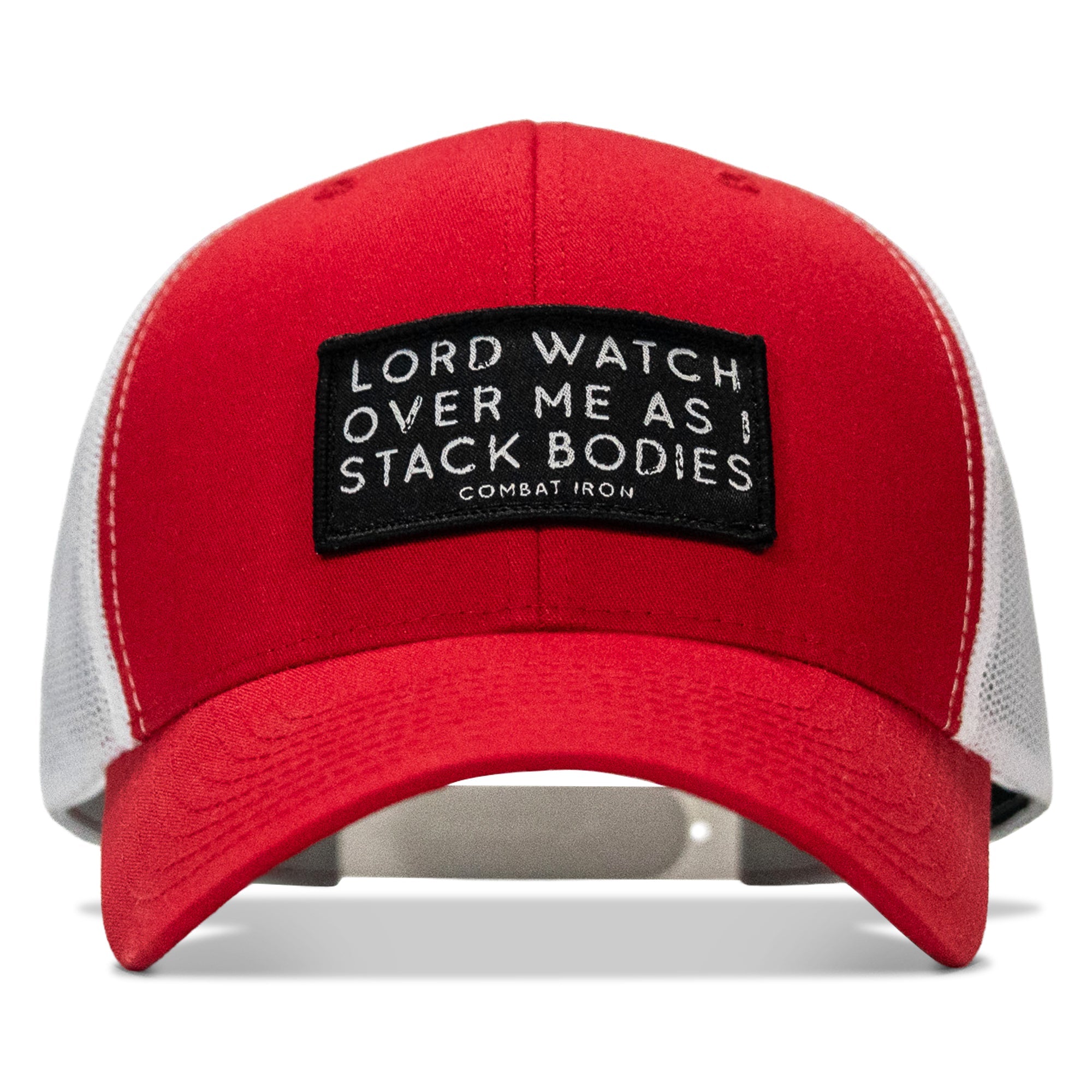 Lord Watch Over Me As I Stack Bodies Patch Snapback Hat