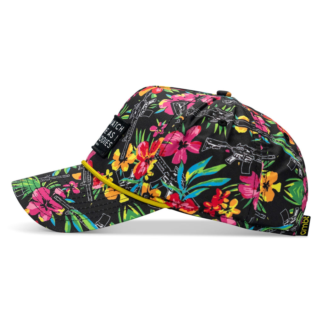 Lord Watch Over Me As I Stack Bodies Patch Waterproof Weekender Snapback