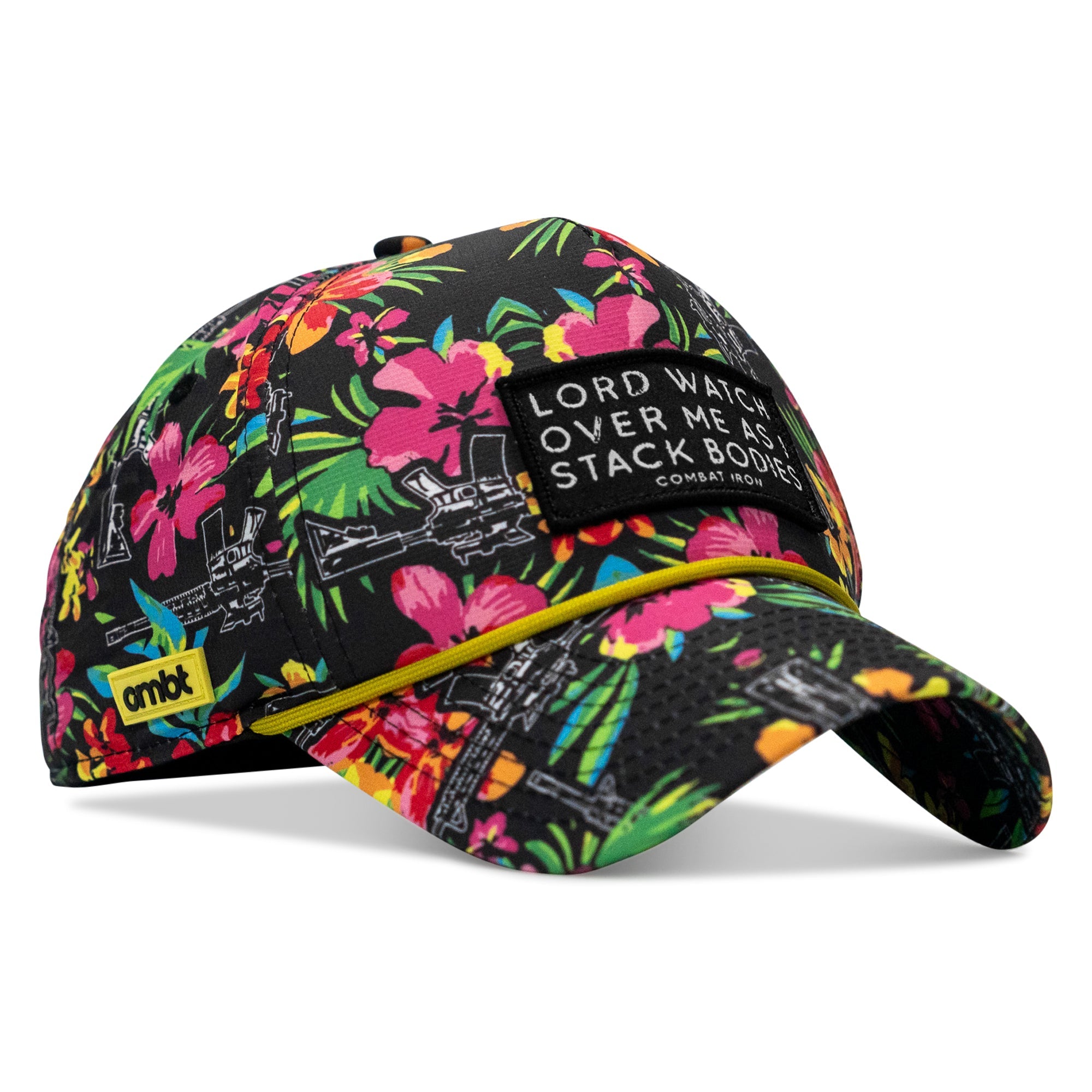 Lord Watch Over Me As I Stack Bodies Patch Waterproof Weekender Snapback