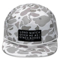 Lord Watch Over Me As I Stack Bodies Patch Flatbill Hat