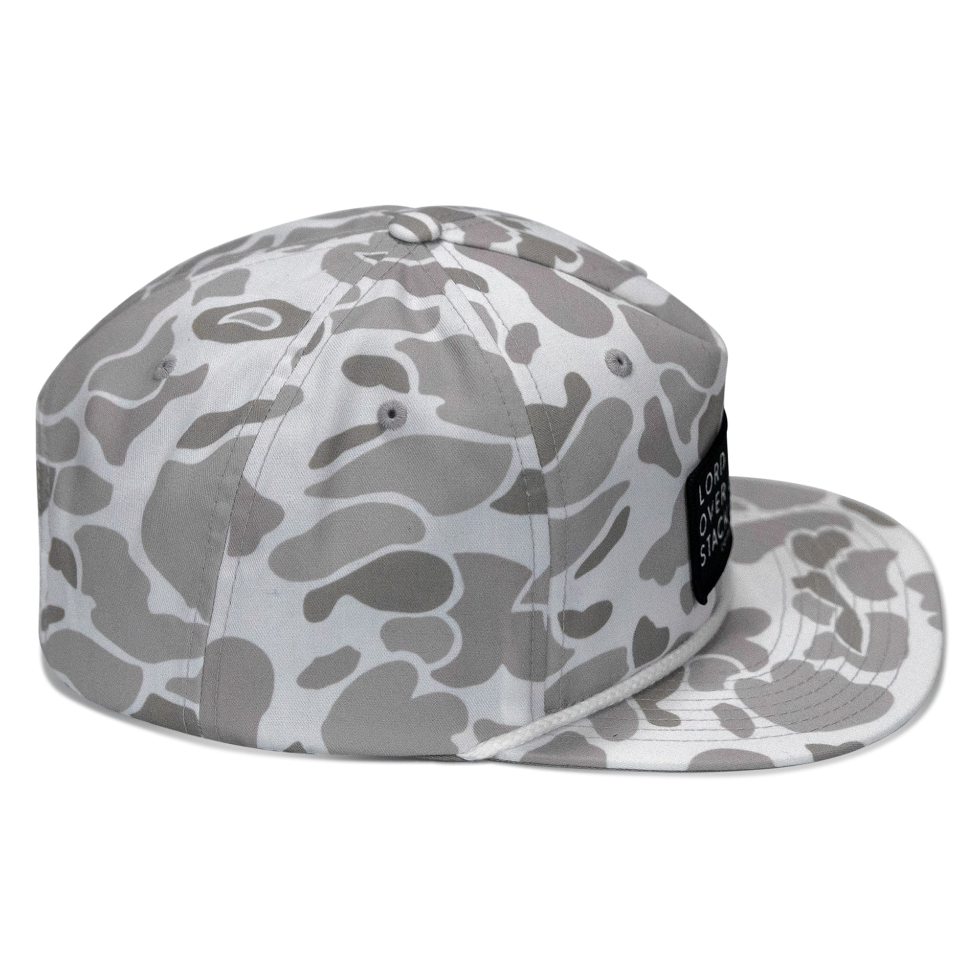 Lord Watch Over Me As I Stack Bodies Patch Flatbill Hat