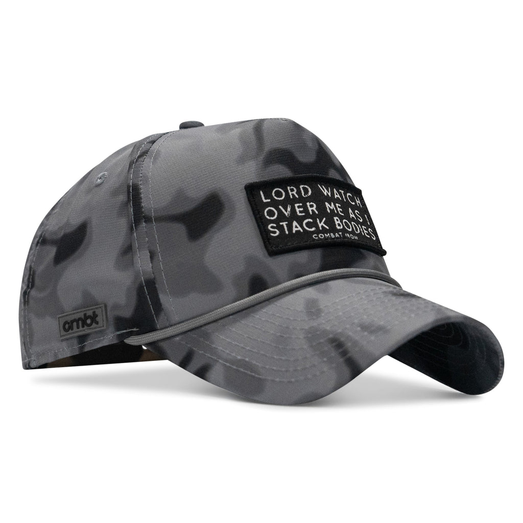 Lord Watch Over Me As I Stack Bodies Patch Waterproof Weekender Snapback