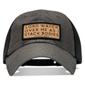 Lord Watch Over Me As I Stack Bodies Tan Patch Tactical Ripstop Mesh Snapback Hat