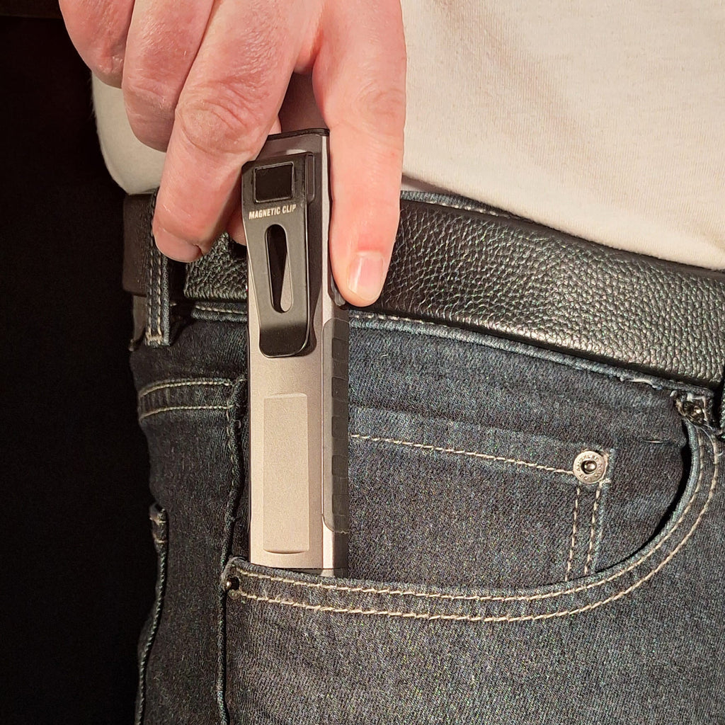 LP-EDC+ 8.0 Low Profile Everyday Carry Ultra-Thin Spot & Flood Flashlight