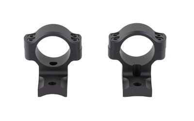 Leupold BackCountry |  Rings |  1" Medium |  2 Piece |  Fits Remington 700 Long Action |  Matte Finish |  Black