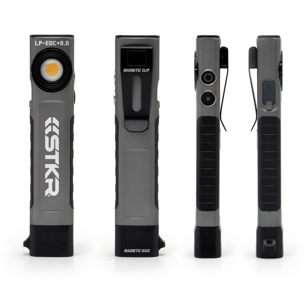 LP-EDC+ 8.0 Low Profile Everyday Carry Ultra-Thin Spot & Flood Flashlight