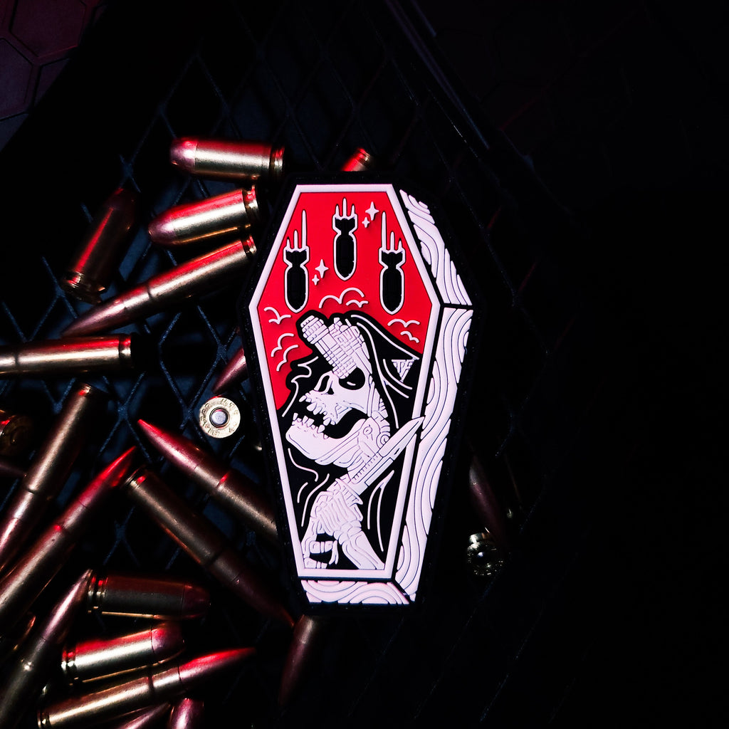 Death From Above - 3.5" x 2.5" PVC Velcro Morale Patch