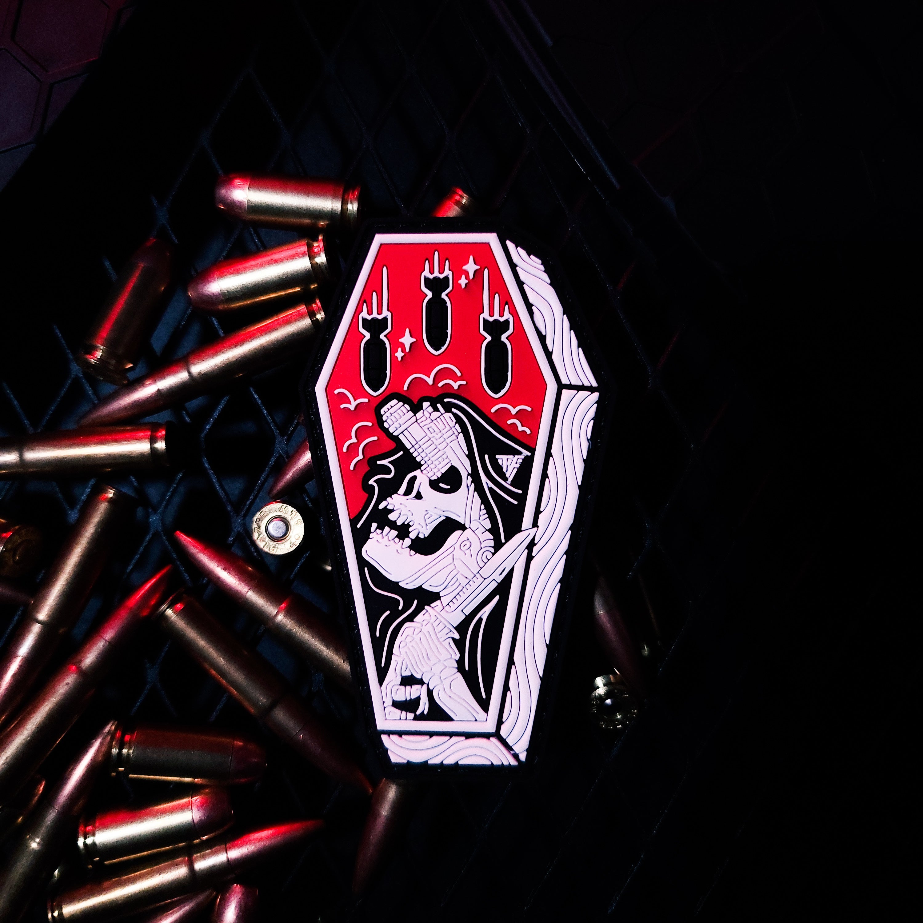 Death From Above - 3.5" x 2.5" PVC Velcro Morale Patch