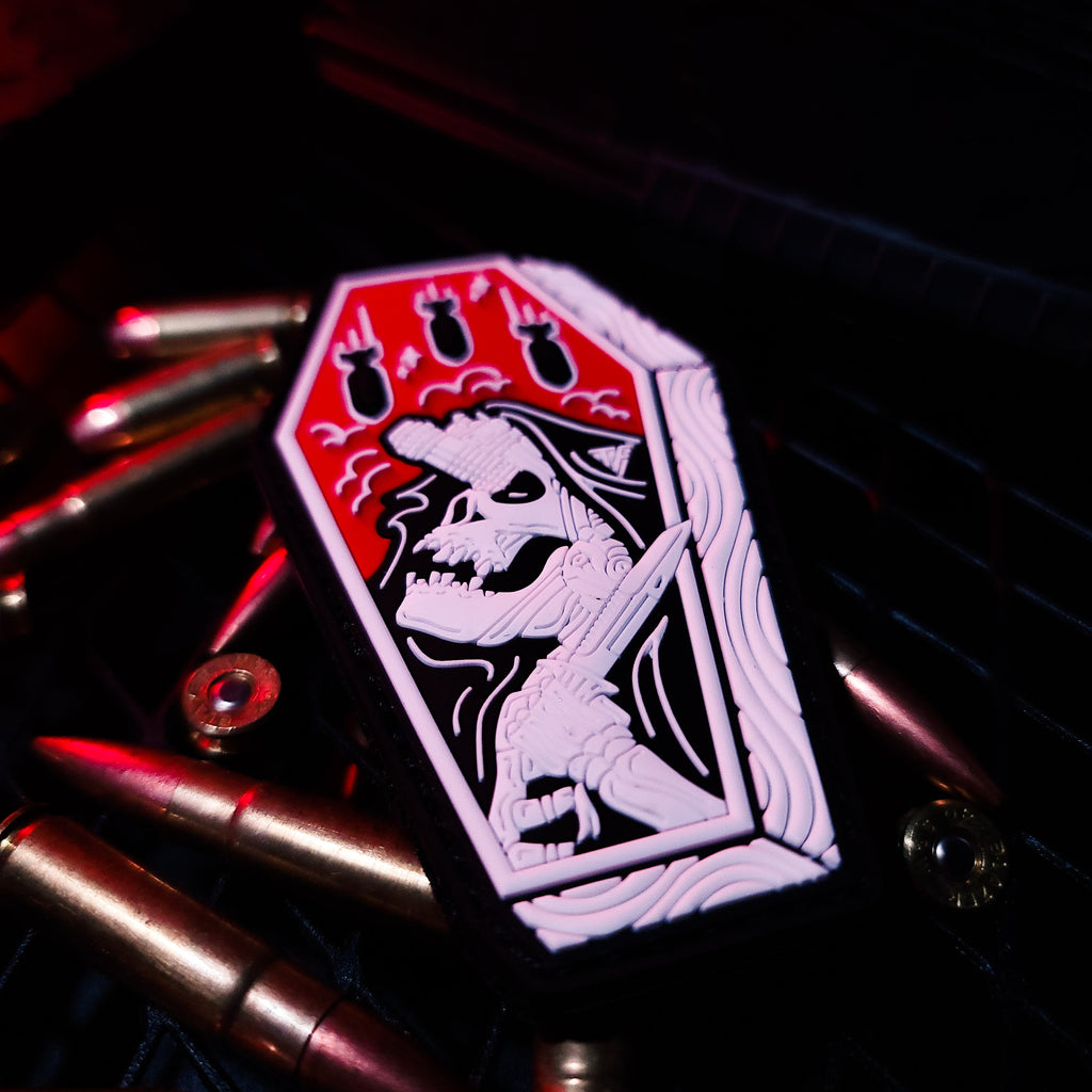 Death From Above - 3.5" x 2.5" PVC Velcro Morale Patch