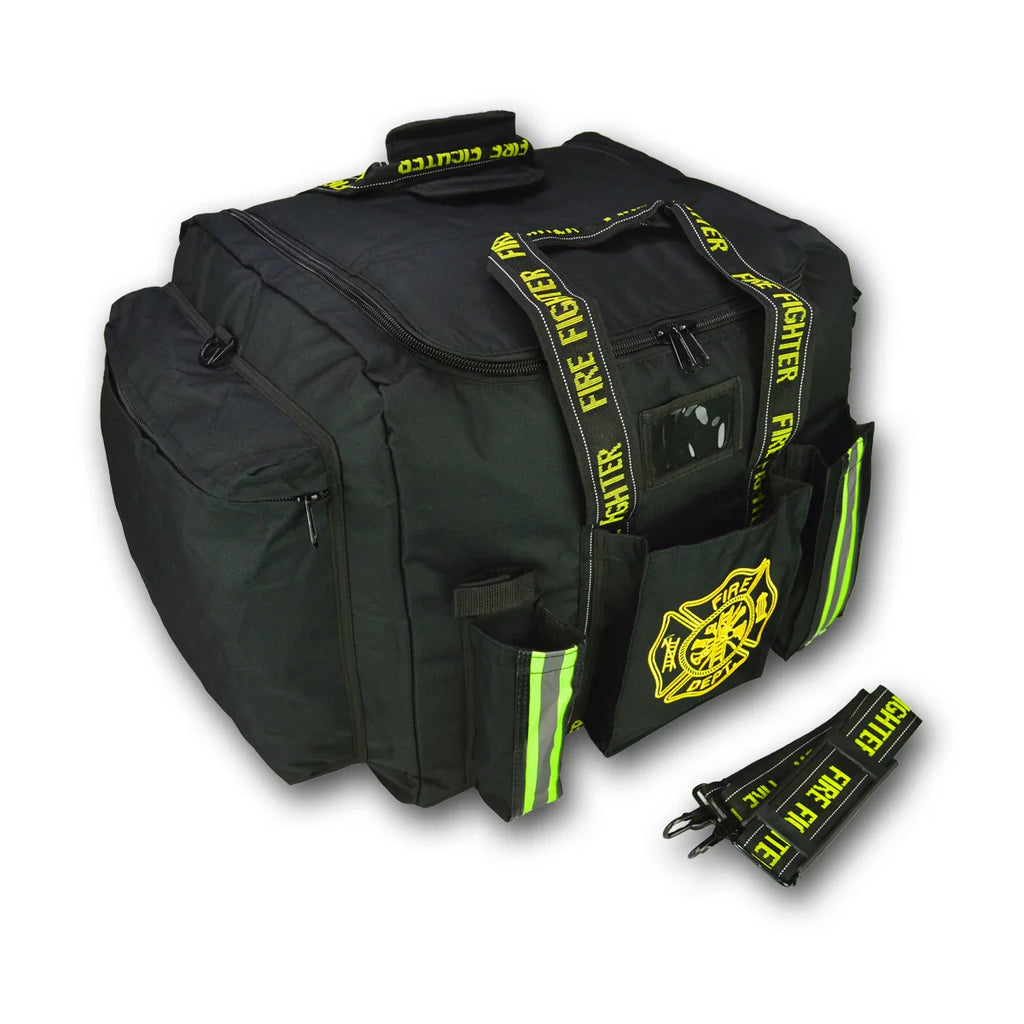 Premium Rigid Padded Step-In Turnout Gear Bag w/ Reinforced Bottom